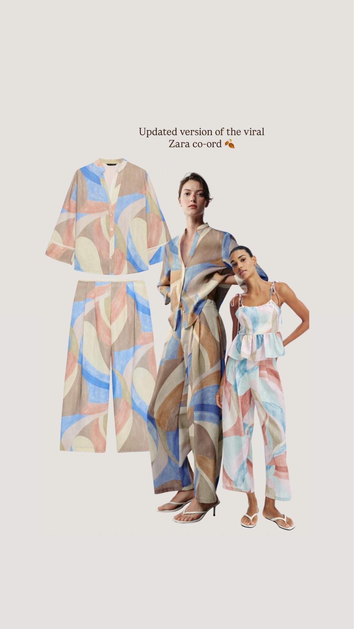 Updated transitional season version of the viral Zara co ord

#LTKsummer #LTKautumn #LTKstyletip