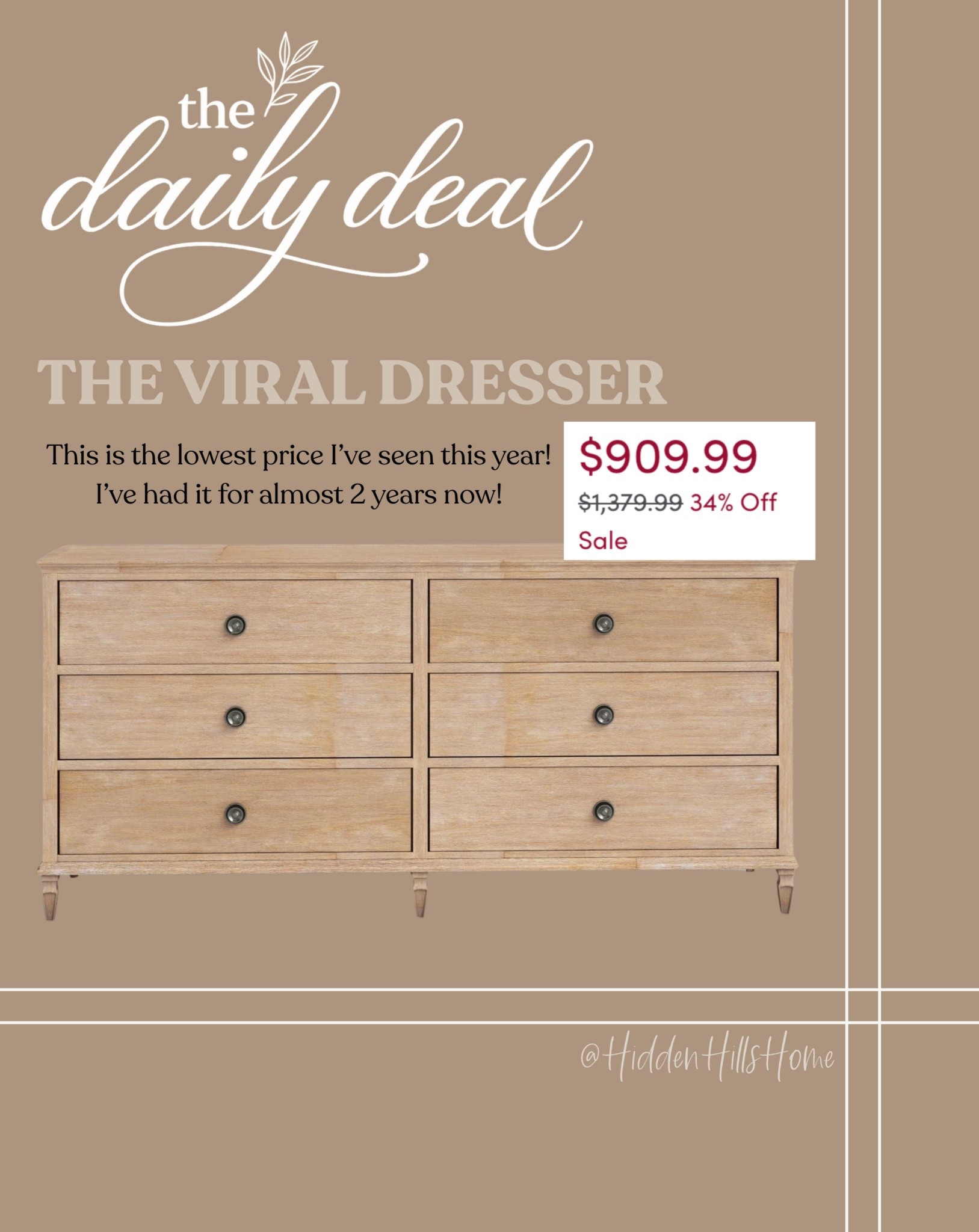 The viral bedroom dresser is on sale!! 

#LTKSeasonal #LTKSaleAlert #LTKHome