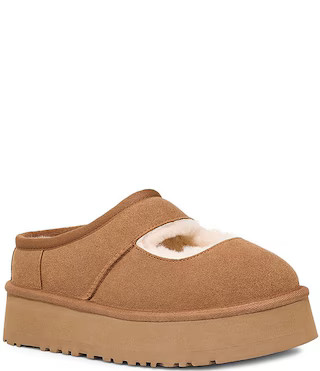 UGG® Bea Mary Jane Suede Family Matching Platform Clog Slippers | Dillard's | Dillard's
