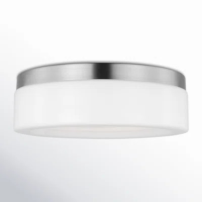 Helmes 1-Light 12'' LED Flush Mount | Wayfair North America