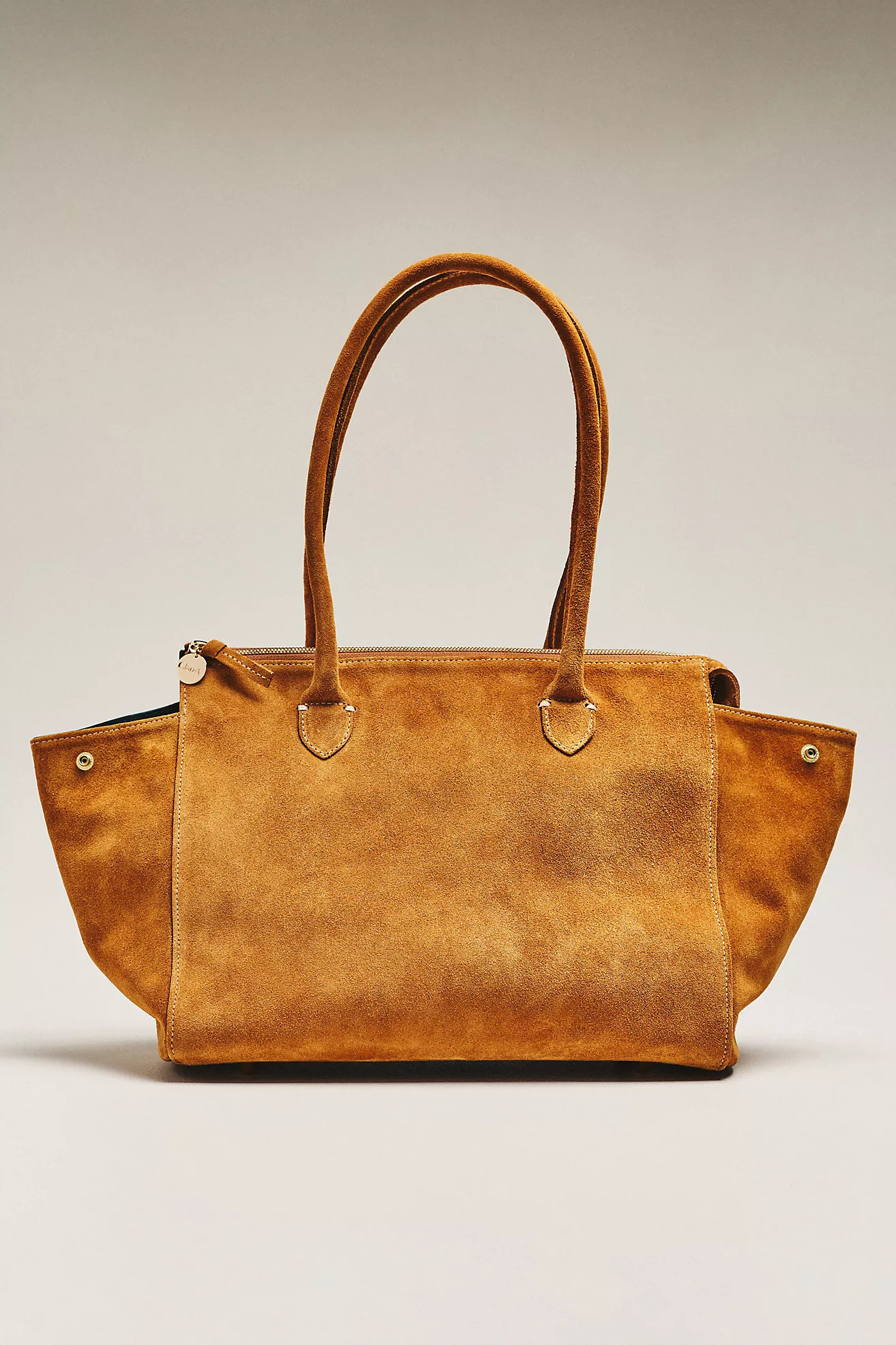 Clare V. Beatrice Suede Tote Bag | Anthropologie (US)