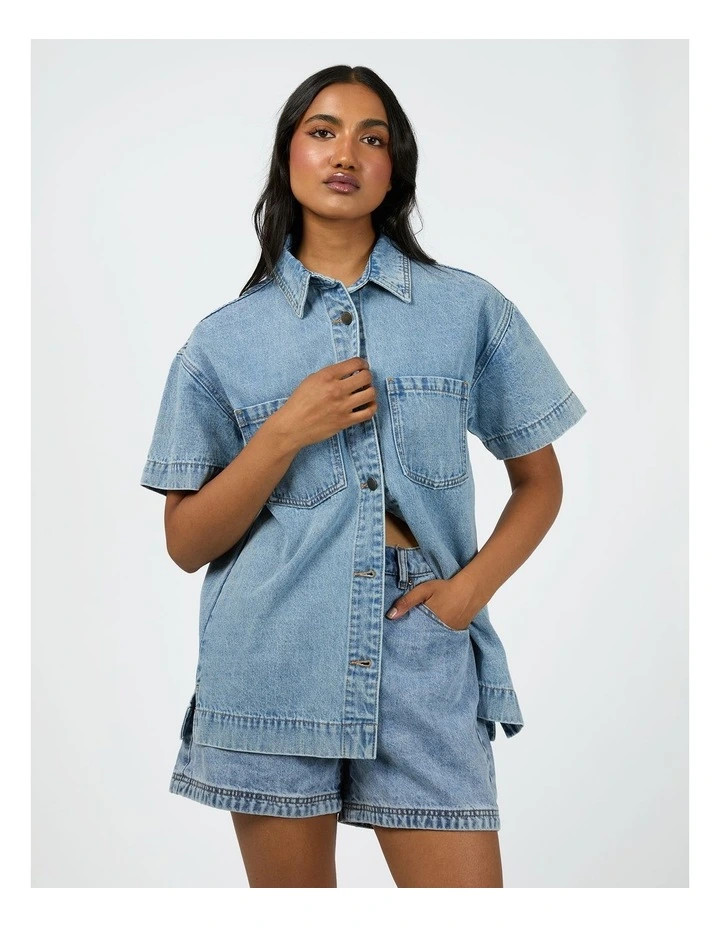 Simi Denim Shirt in Blue | Myer