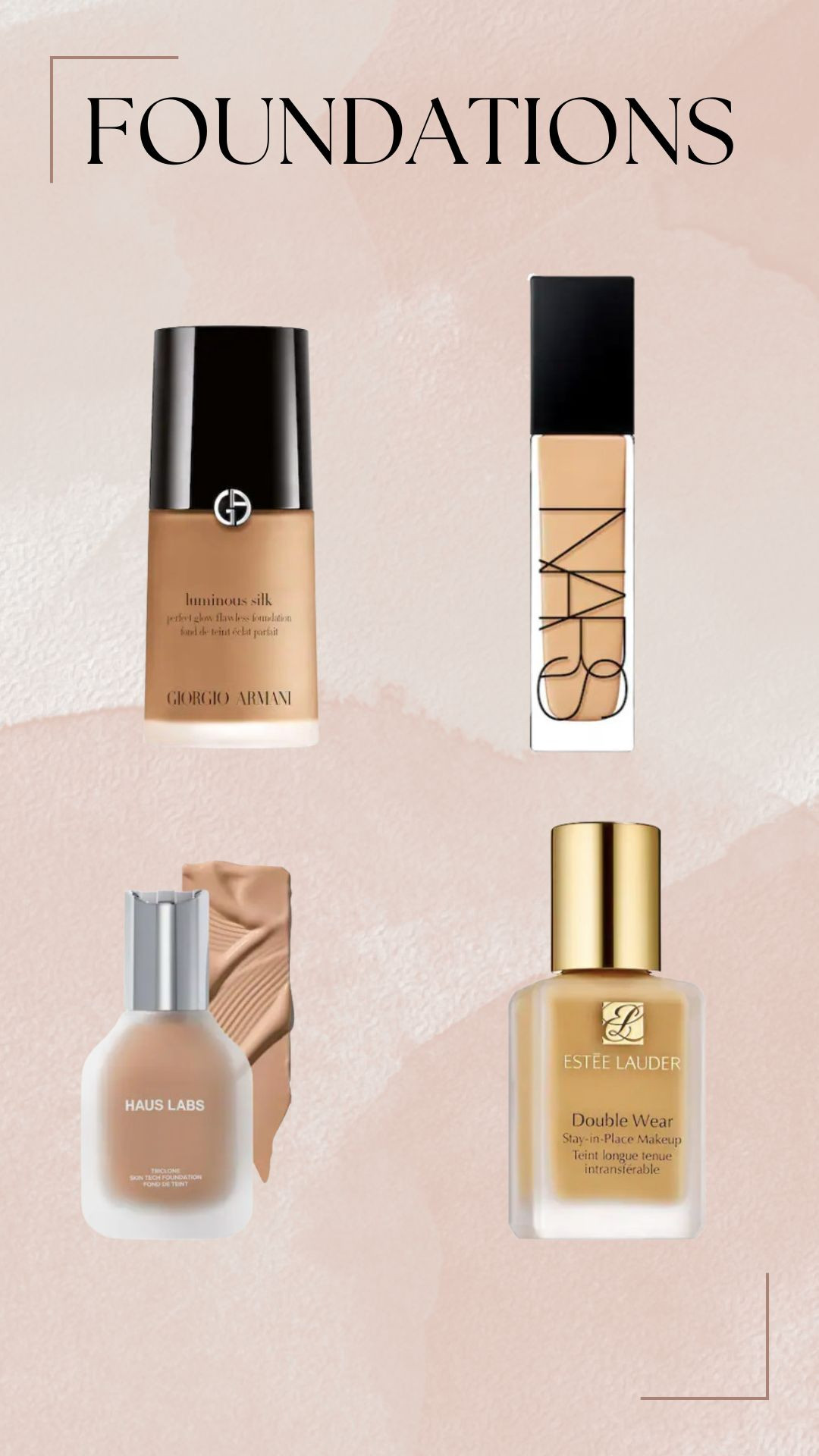 My Favorite Face Foundations 

 

#LTKGiftGuide #LTKHoliday #LTKBeauty