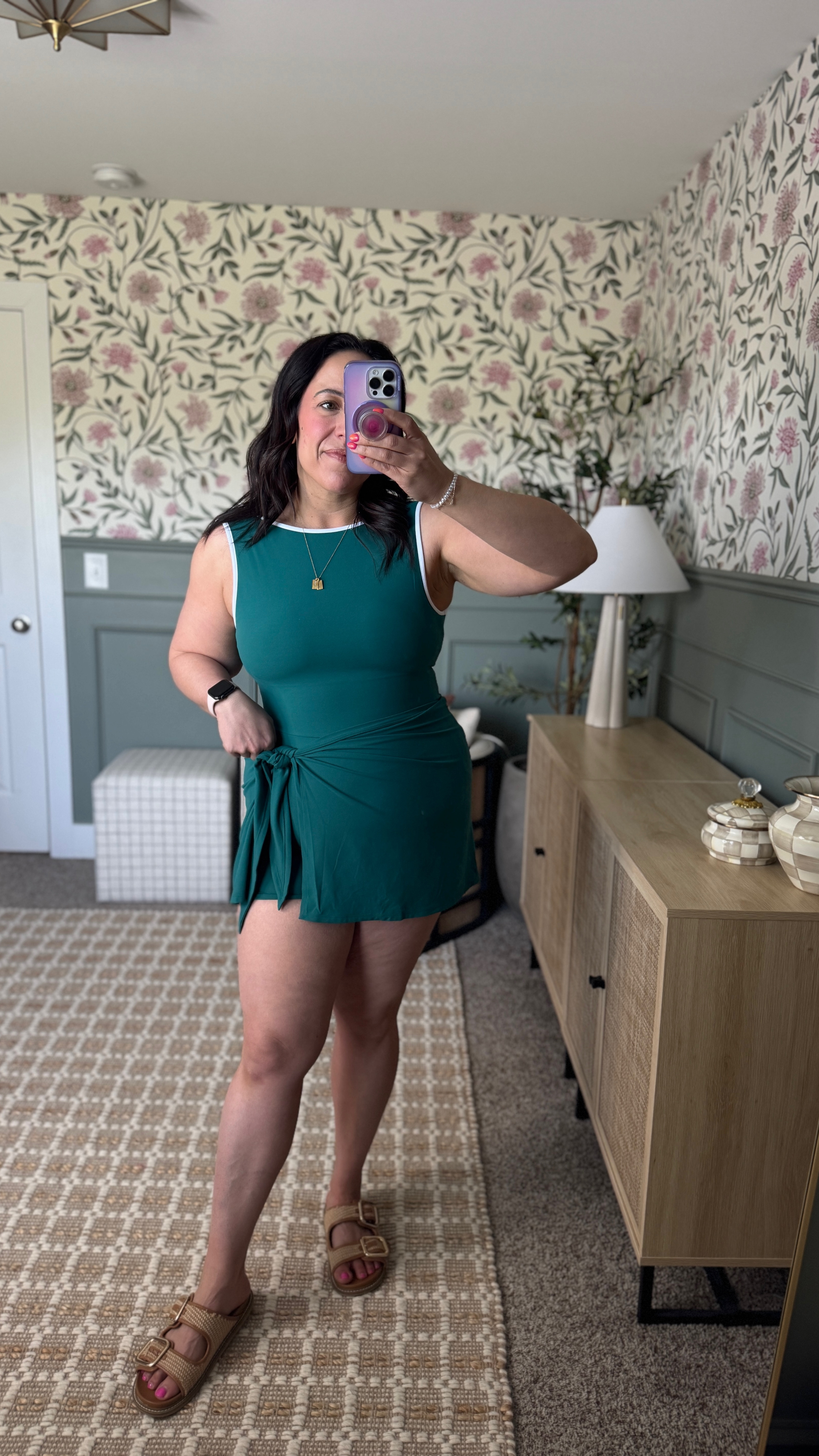 This activewear dress from Abercrombie GIRLLLLL 👀 size large and I love the pockets on the shorts!! Flattering and will be wearing on my hot girl walks this summer! 

#LTKFindsUnder100 #LTKMidsize #LTKSaleAlert