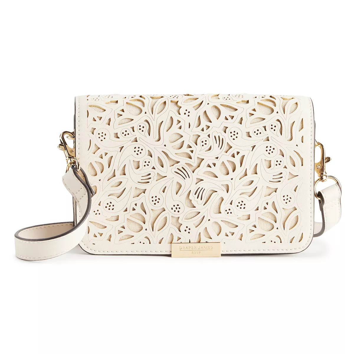 DRAPER JAMES RSVP™ Lucy Lasercut Crossbody Bag | Kohl's