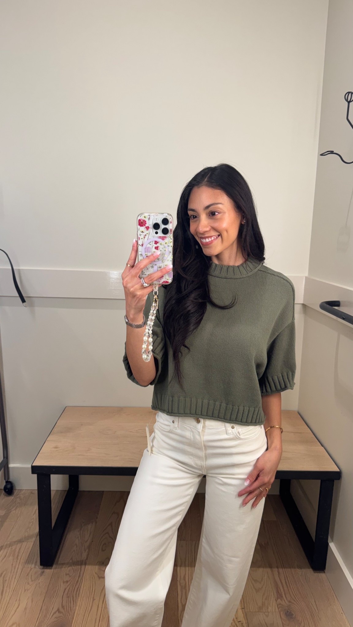 Anthropology dressing room try on💫

#LTKdayinmylife #LTKootd #LTKgrwm