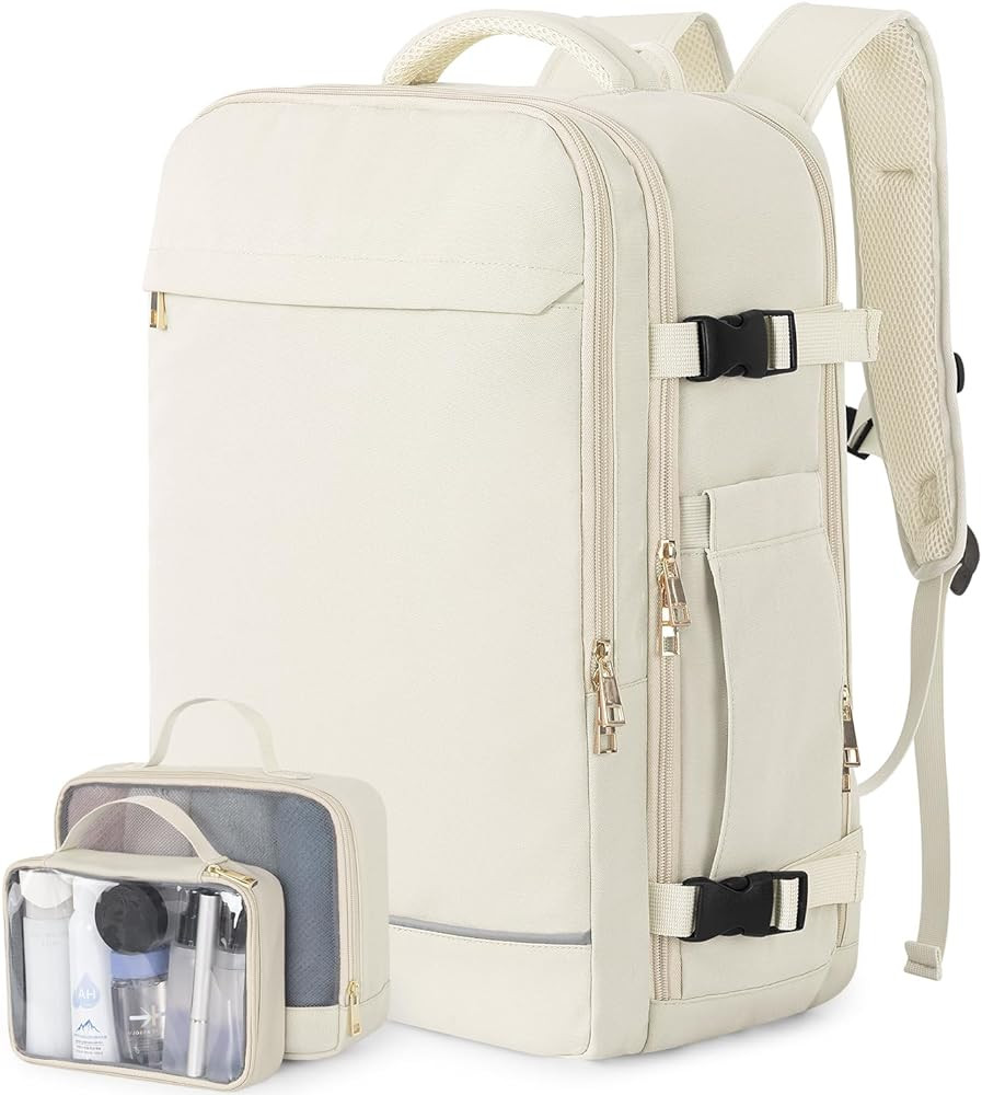 Sinaliy Backpack, Large Backpack for Women, 40L Travel Backpack, Personal Item Backpack, Carry On... | Amazon (US)