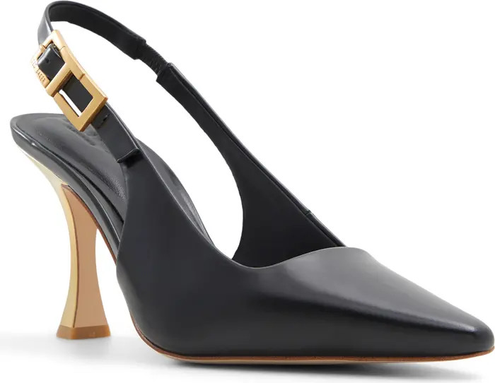 Ted Baker London Lola T-Buckle Slingback Pointed Toe Pump (Women) | Nordstromrack | Nordstrom Rack