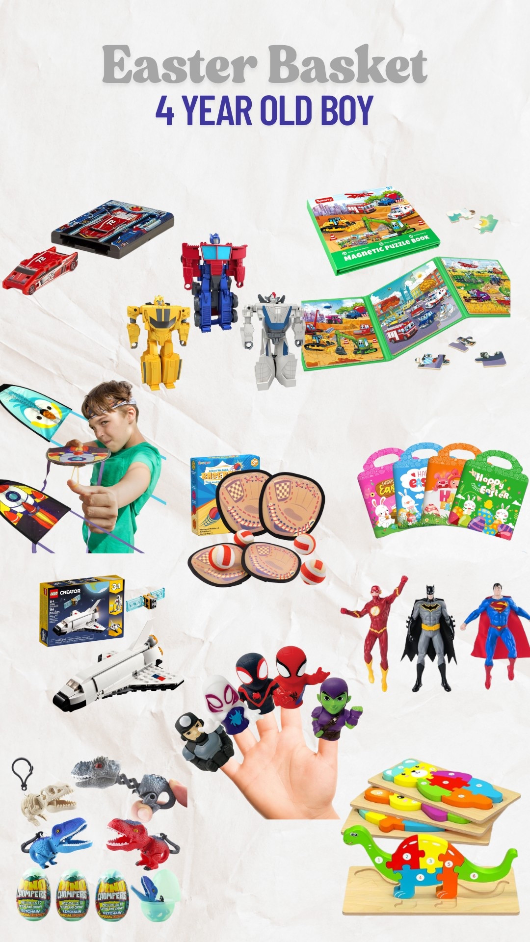 Easter basket stuffer ideas for 4 year old boy 

#LTKSeasonal #LTKKids #LTKFamily