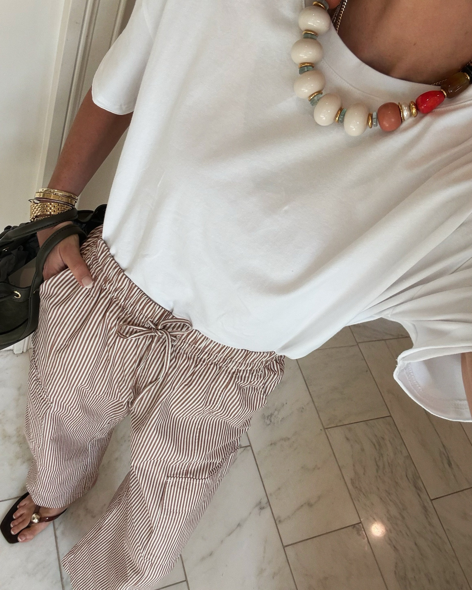 Outfit of the day! These @Target pants are SO cute and only $35 🤍 wearing size xs

#LTKsummer #LTKstyletip