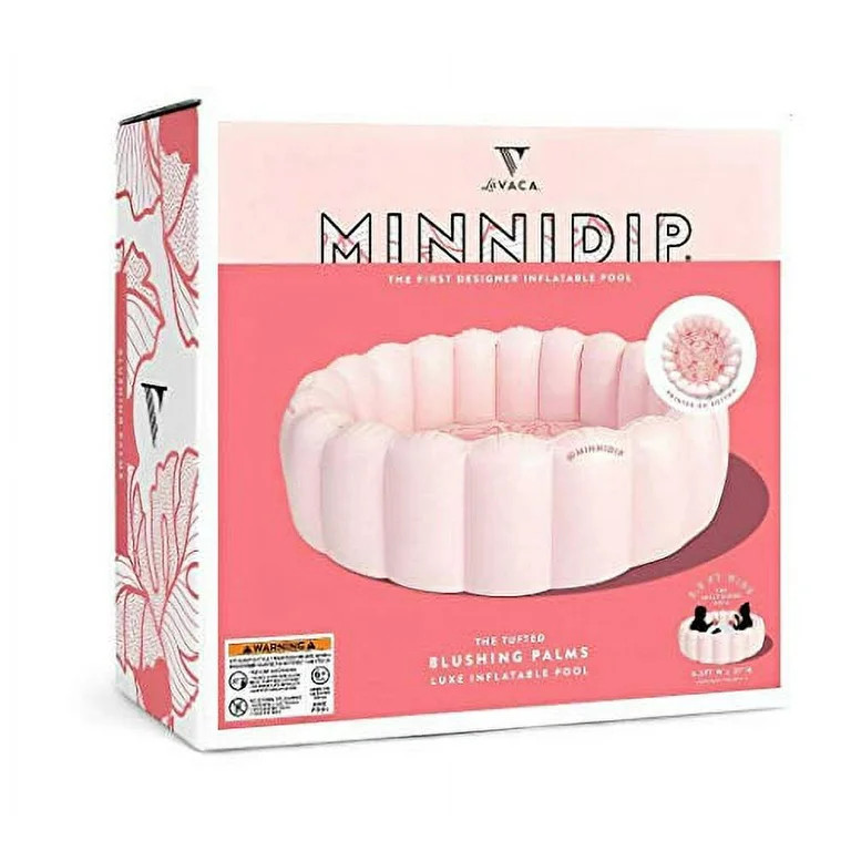 MINNIDIP Blushing Palms Inflatable Pool | Walmart (US)