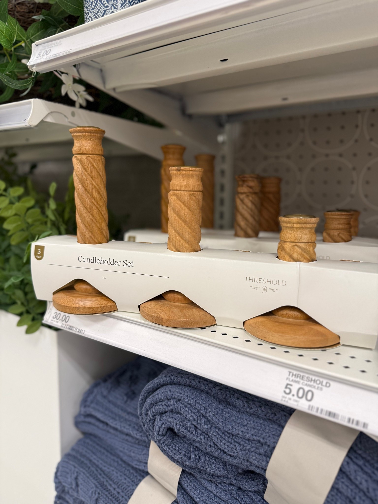 Wood candlestick holder set!

#LTKHome #LTKSeasonal