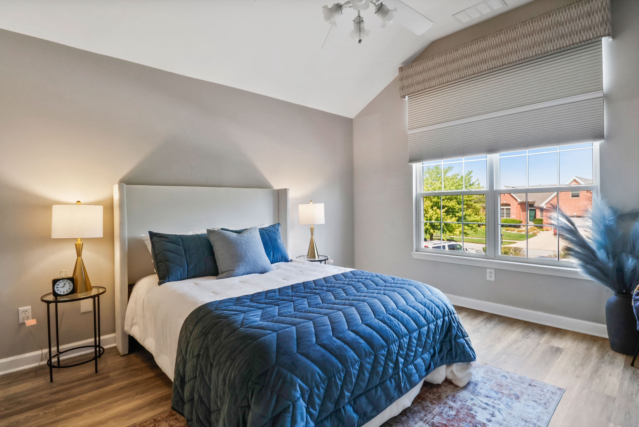 This headboard always looks so classy ✨ & the velvet quilt & sham combo instantly elevates any bedroom while adding color. 

#LTKFindsUnder100 #LTKSaleAlert #LTKHome