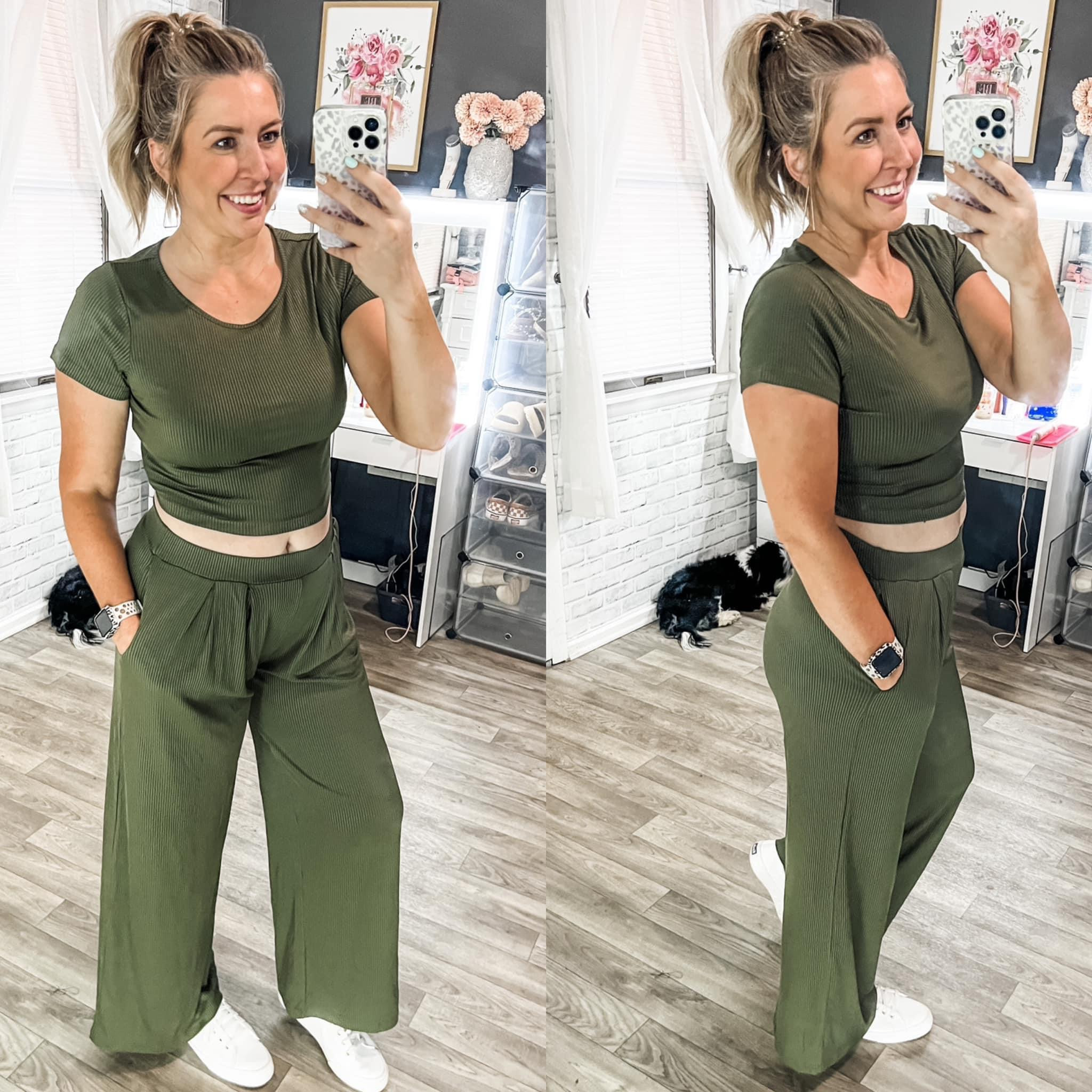 This one is sooo comfy! True to size I’m in the medium! For a limited time, enter code 50BKRWNC at checkout to get it for under $19!  