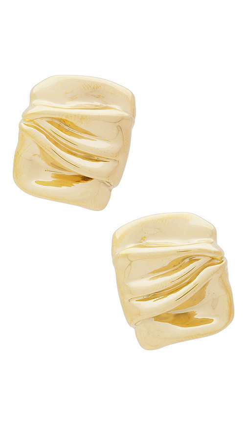 Heaven Mayhem Bunch Earrings in Metallic Gold. | Revolve Clothing (Global)