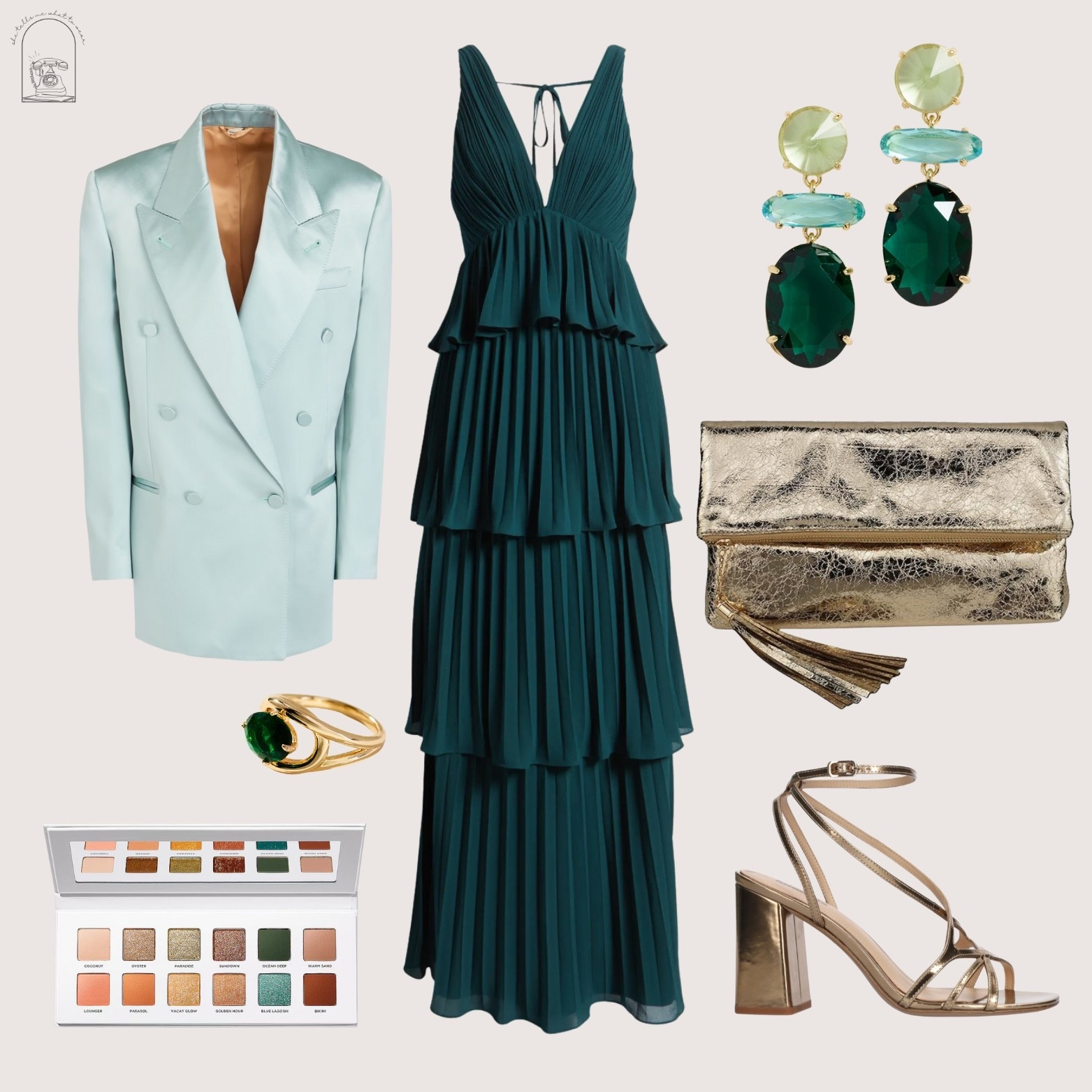 a jewel tone inspired, formal fall wedding guest or event outfit! 

#LTKWedding #LTKSeasonal