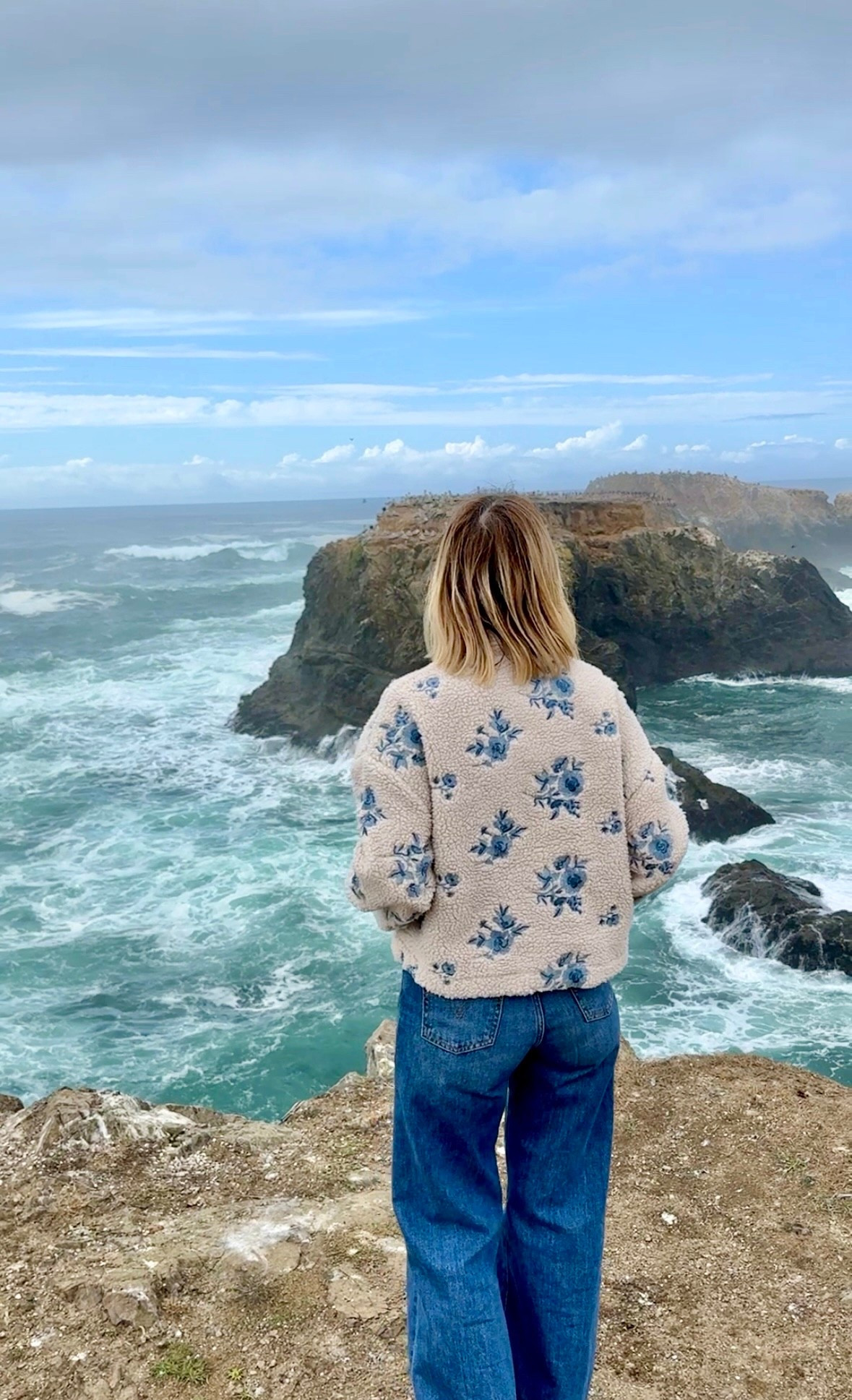 Cozy embroidered sherpa half-zip sweatshirt jacket. The cutest outdoorsy jacket 

#LTKStyleTip #LTKSeasonal