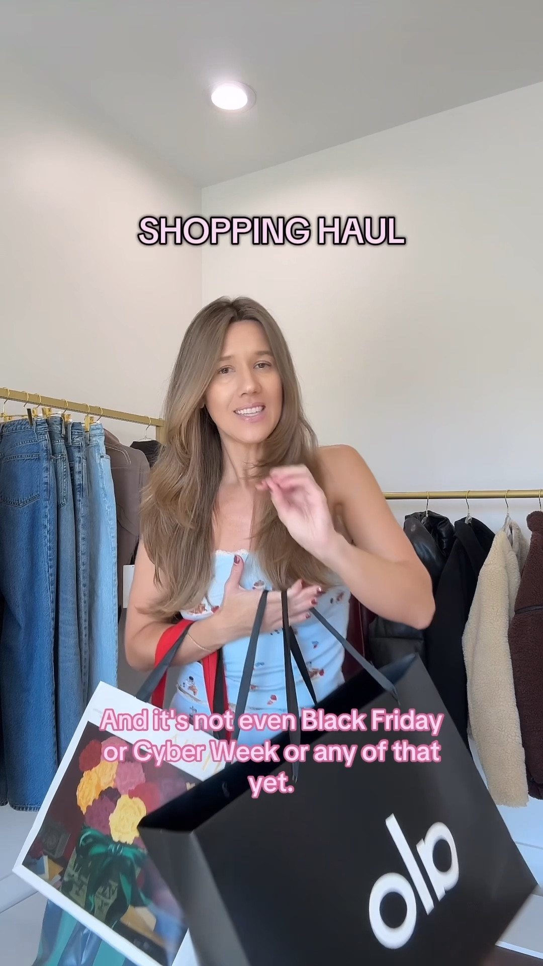 Shopping haul 
What I bought this week at the mall from Aritzia, Anthropologie, and Alo! 

#LTKHoliday #LTKCyberWeek