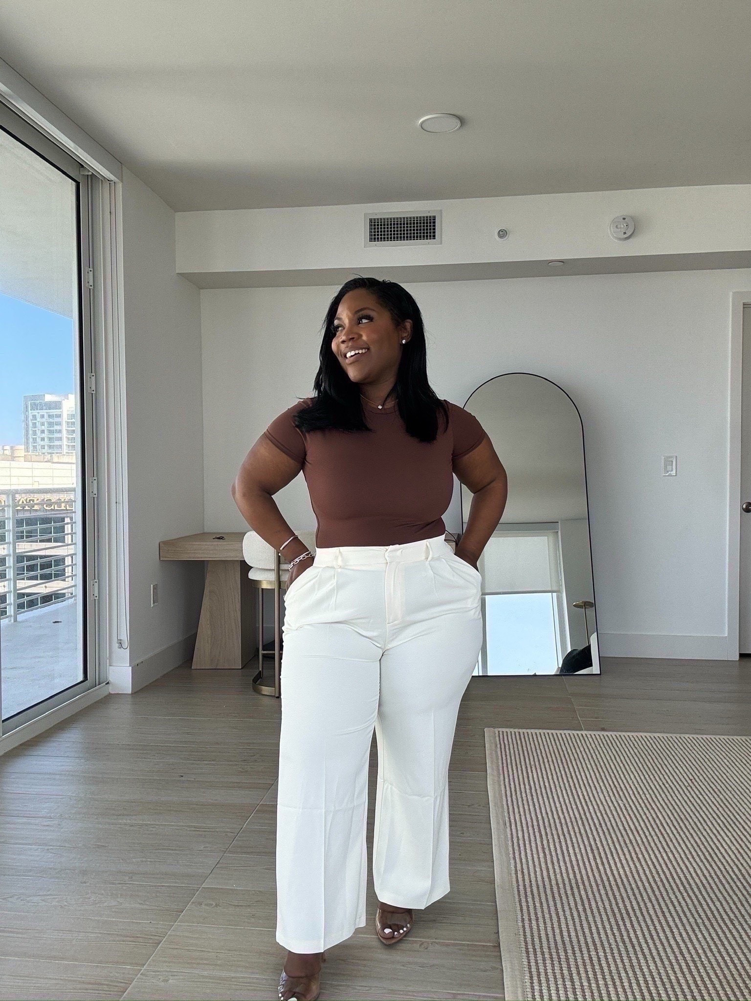 I love how this look came together! Both the top and bottom are from amazon. White trousers are a must have in my fall wardrobe. 

Top is on sale! 

womens trousers, white pants, crew neck, womens outfit, midsize fashion, plus size fashion, work outfit, business casual workwear, Emmy petit

#LTKSaleAlert #LTKMidsize #LTKWorkwear