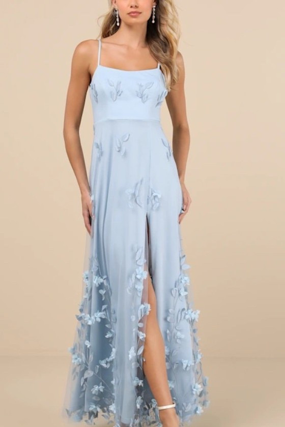 Shop the perfect wedding guest dress for the spring and summer! The Abundant Charm Light Blue 3D Floral Applique Maxi Dress is under $140.

Keywords: Blue dress, blue maxi dress, wedding guest dress, party dress, garden party, spring dress, summer dress, floral appliqué dress 



#LTKParties #LTKWedding #LTKSeasonal
