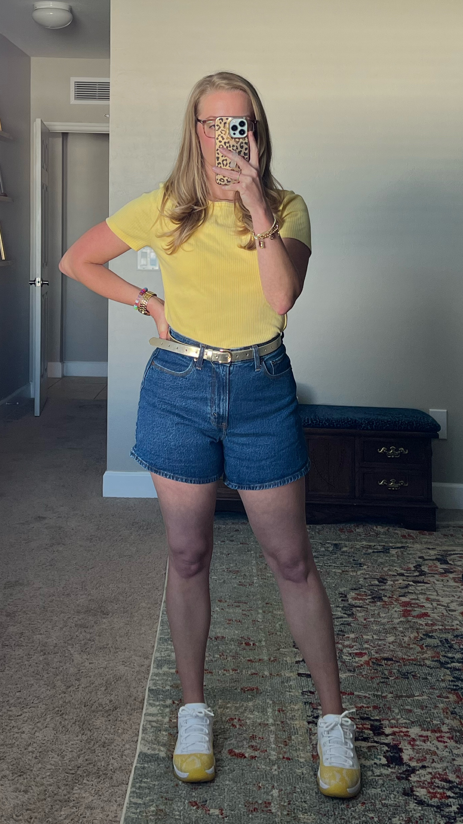 OOTD in my favorite yellow! I’m loving the finished hem on denim shorts!

#createdcolorful #createdcolorfulspring #hocspring #tcispring #pcaspring #lightspring #warmspring #truespring #brightspring #clearspring #paintboxspring #bluespring

#LTKmidsize #LTKsalealert #LTKfindsunder50