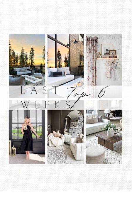 Don’t miss out on the most loved finds of this last week!

Home  home finds  home favorites  outdoor decor  outdoor seating  summer fashion  summer dress  midi dress  living room Inspo  modern home  neutral home 

#LTKStyleTip #LTKHome #LTKSeasonal