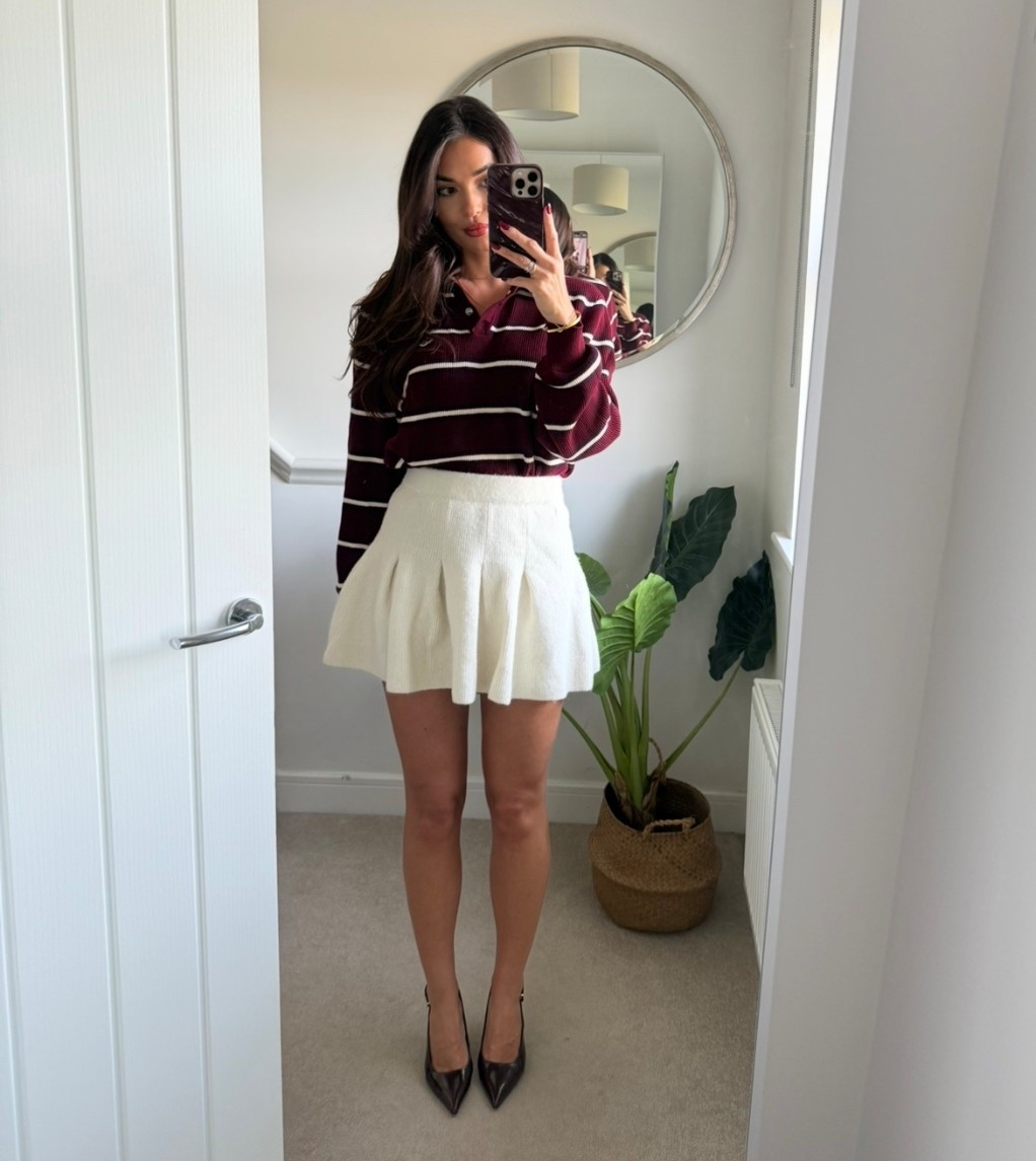 The skirt that could never be worn with tights! You know my feelings on it but it’s in a video so here’s the links 💕🍂🍁

#LTKdatenight #LTKuk #LTKautumn