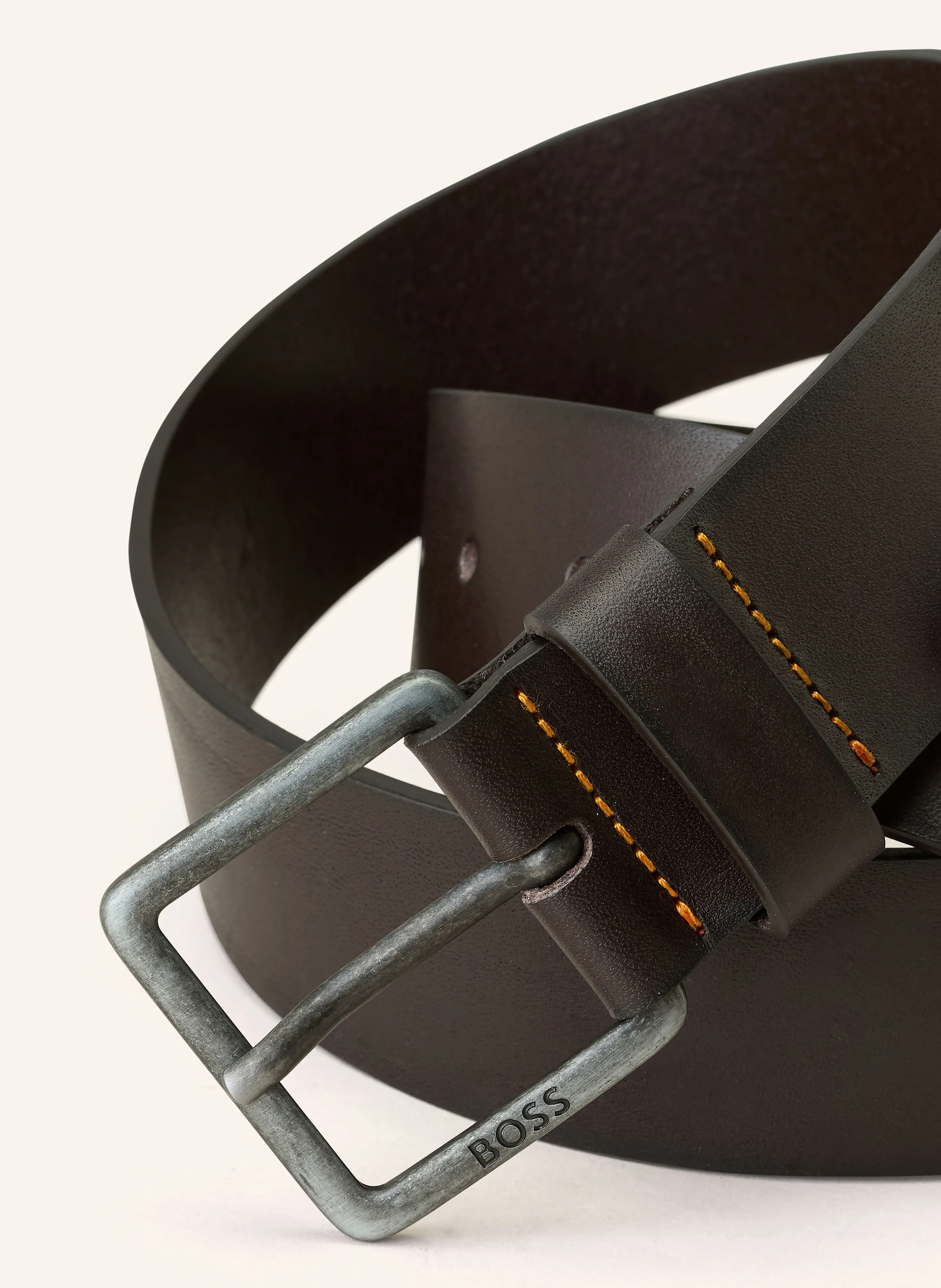 BOSS Ledergürtel JEEKO in dunkelbraun | Breuninger (DACH)