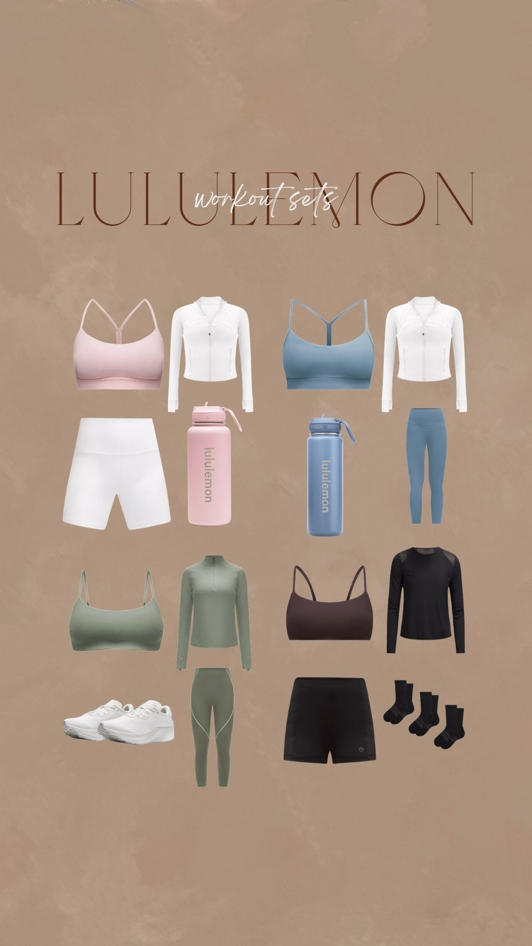 Lululemon workout sets !! 

 #LTKfitnessgoals #LTKselfcare #LTKActive