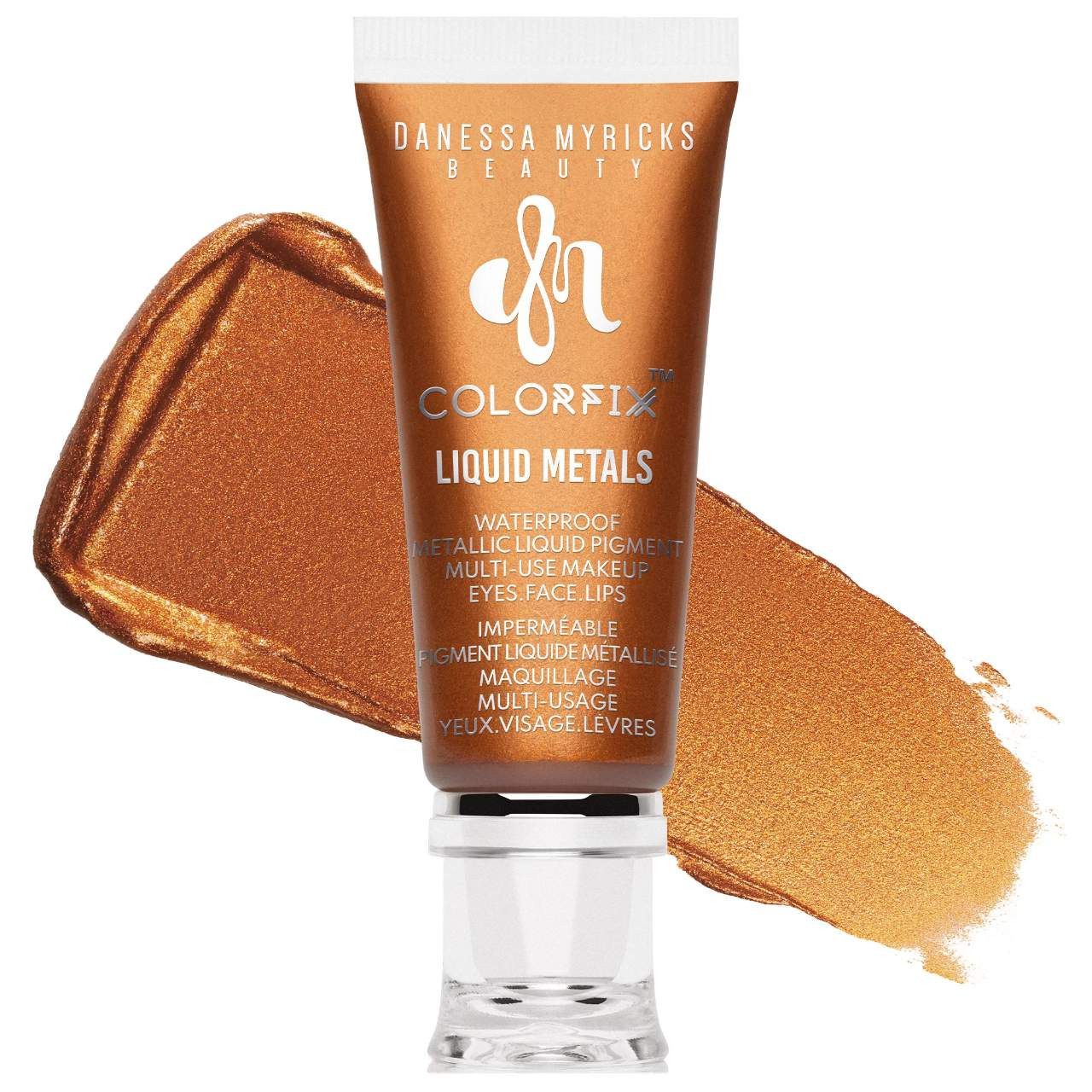 Danessa Myricks Beauty Colorfix - Multi-Use Eye, Cheek & Lip Waterproof Liquid Pigment Spark 0.34 oz / 10 mL | Sephora (US)