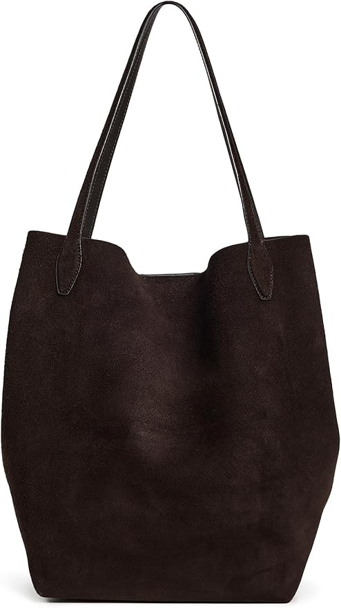Madewell Women's The Oversized Shopper Tote In Suede | Amazon (US)