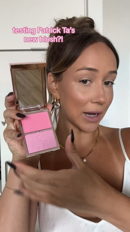 What do we think of this baby pink shade?!🎀 I normally reach for warmer tone blushes but this is giving Malibu Barbie!! This is Patrick Ta blush in shade “Just Enough”













Blush, blush review, Patrick ta beauty, makeup inspo, makeup recommendations, makeup review, pink blush, 

#LTKover40