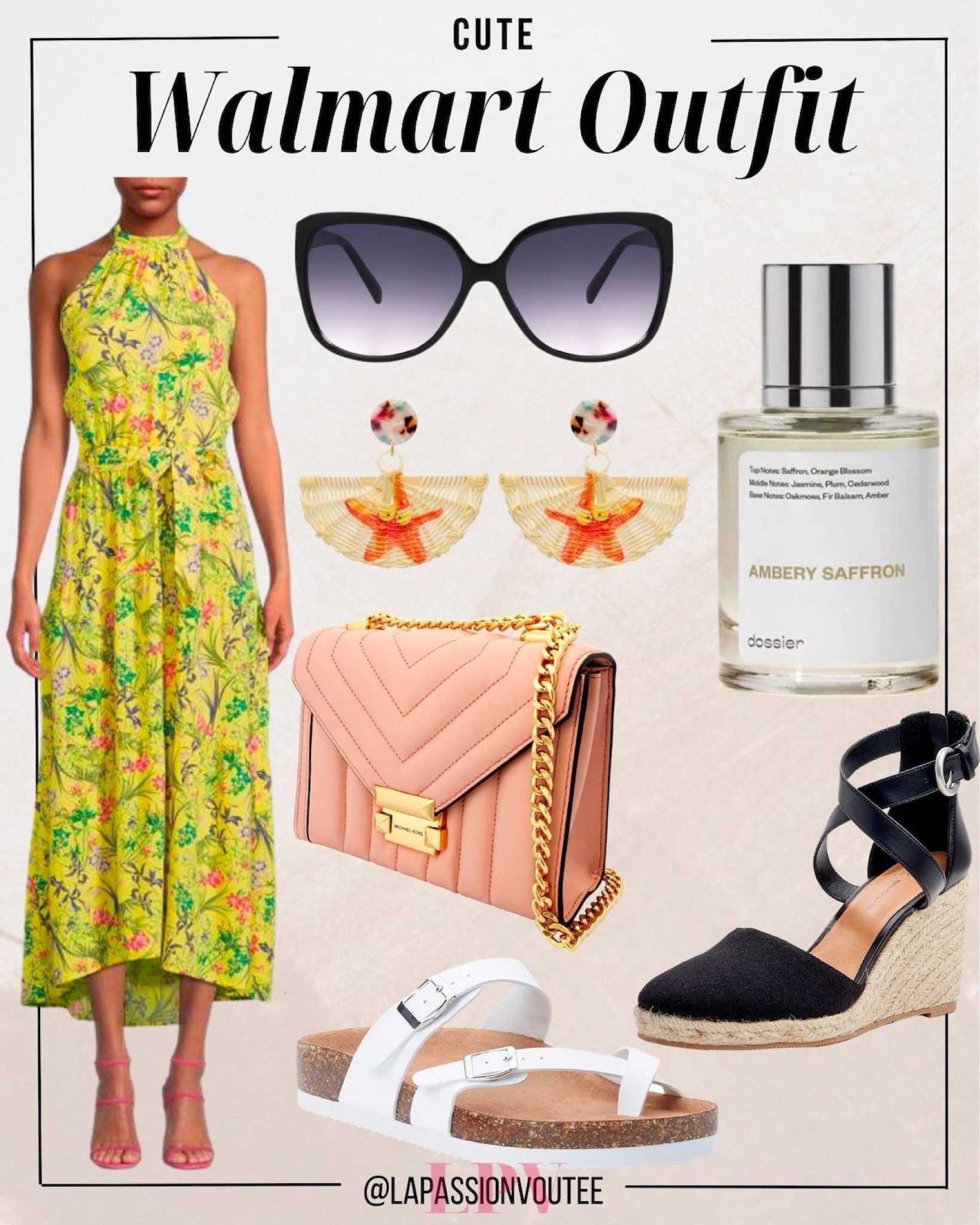 Cute outfits from Walmart for spring. Maxi dress, high low dress, halter neck, espadrilles. #springlook #summerdress #vacationlook #ltkwedding #ltkitbag #ltktravel

#LTKSeasonal #LTKunder50 #LTKstyletip