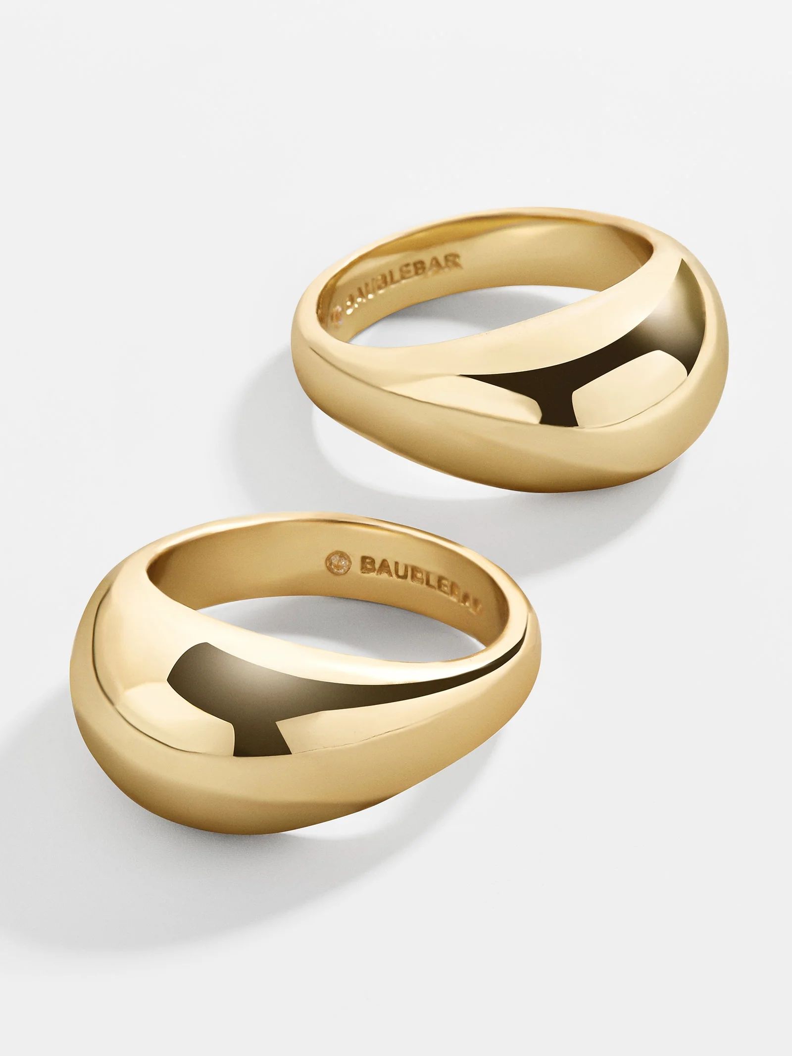 Maro Ring Set - Gold | BaubleBar (US)