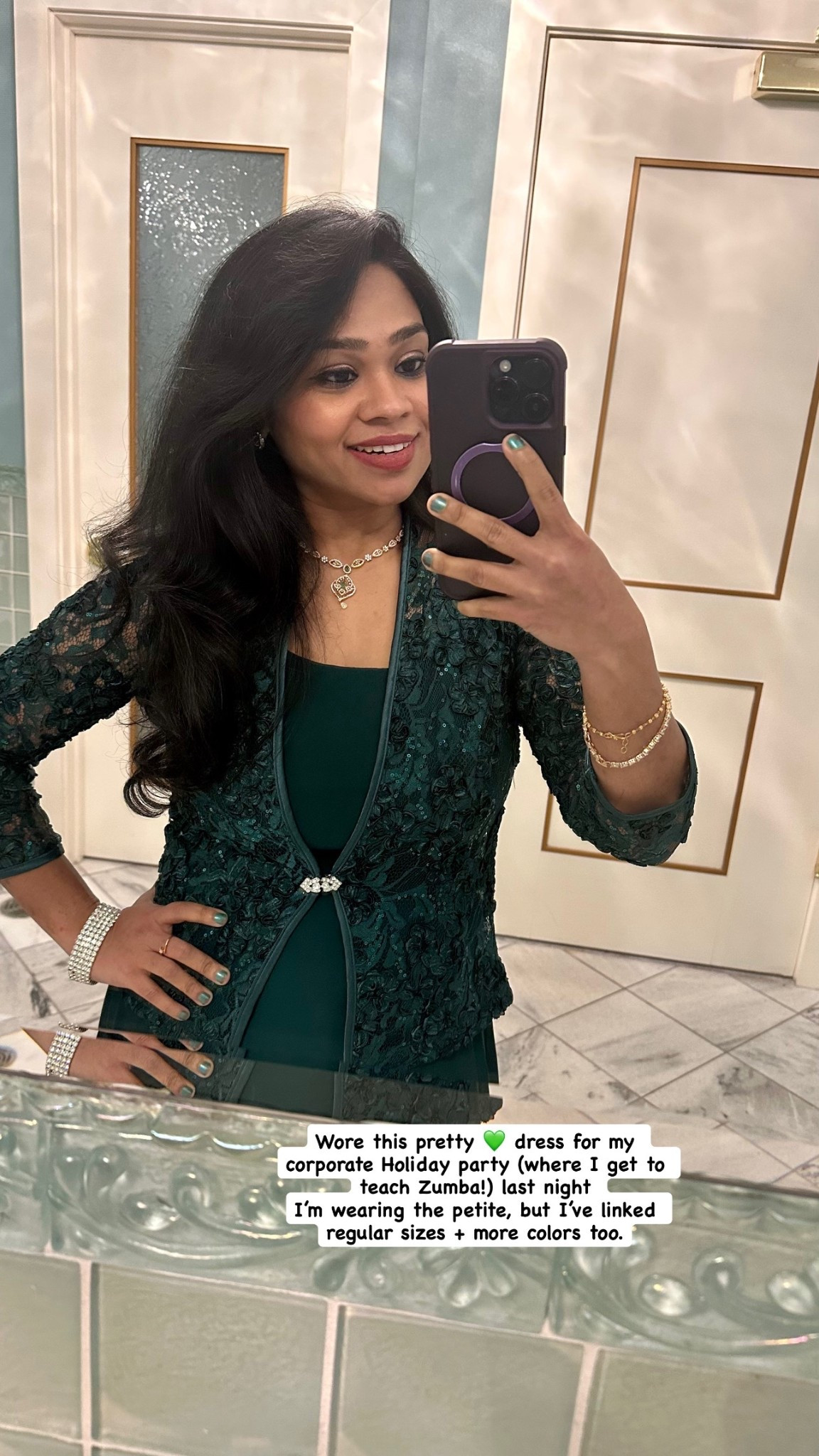 Perfect Holiday outfit💚

#LTKGiftGuide #LTKPetite #LTKHoliday