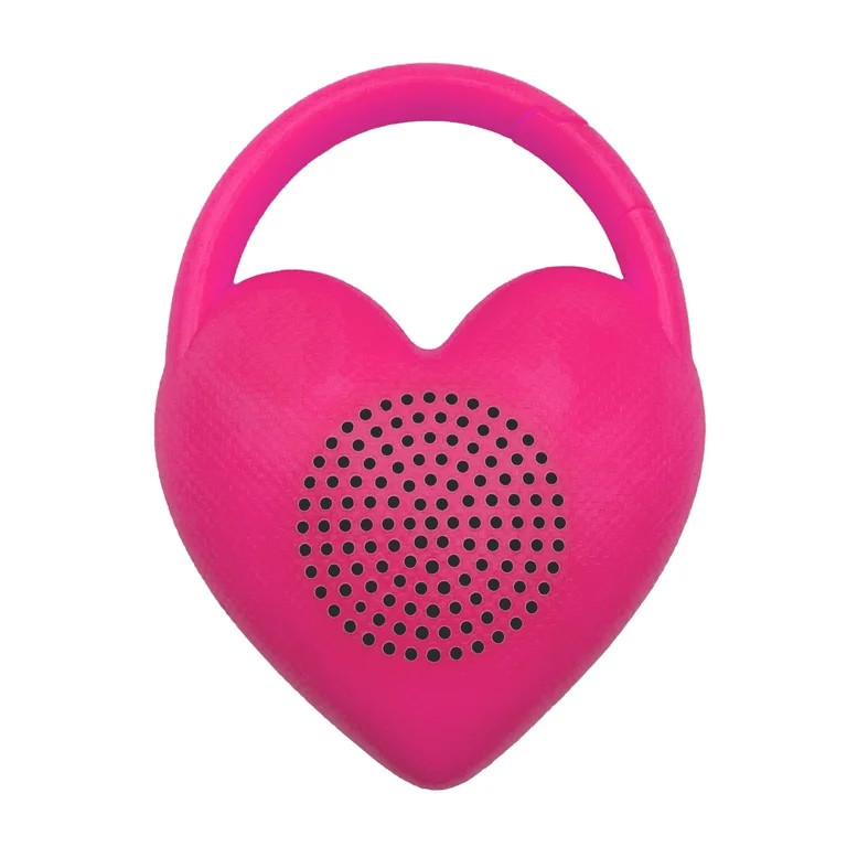 Portable Bluetooth Speaker, Neon Pink Heart Shaped | Walmart (US)