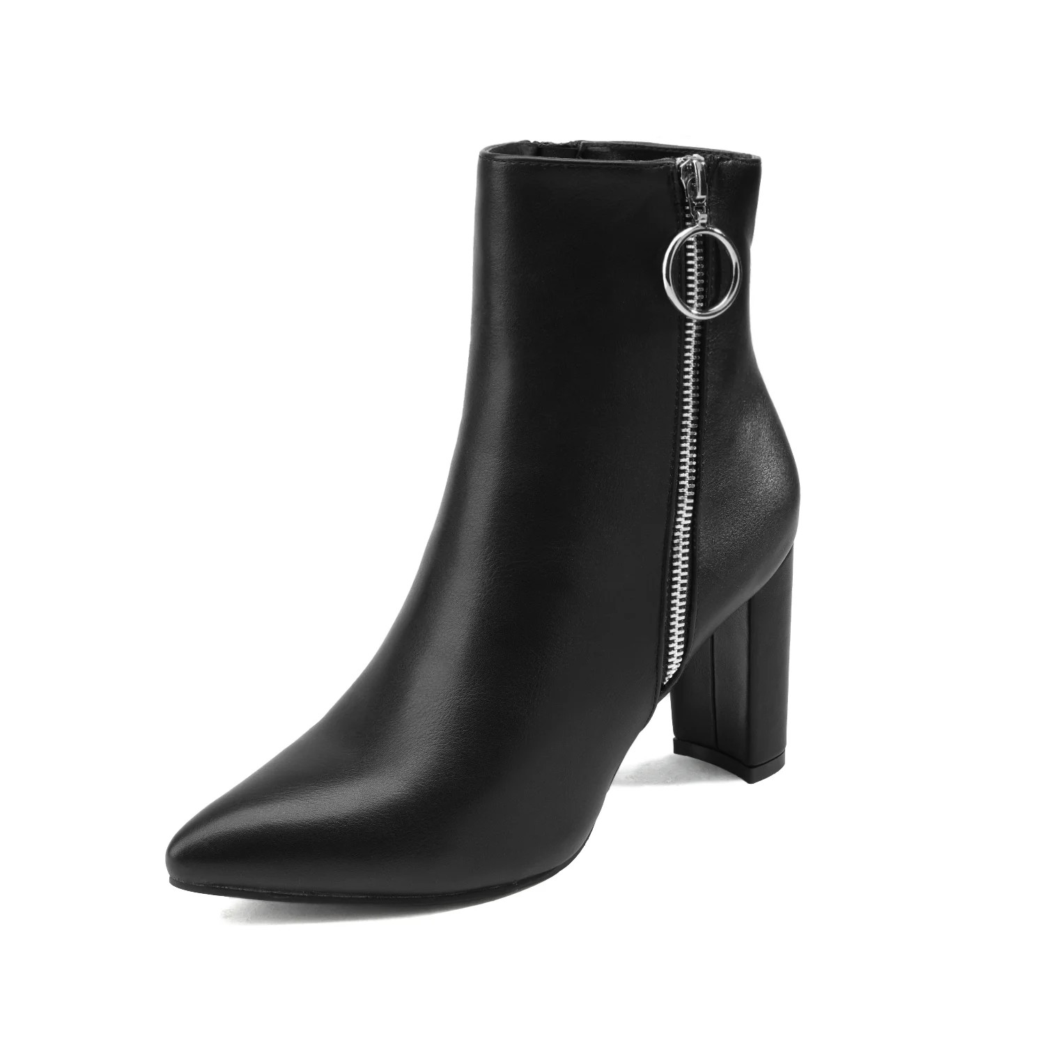 Dream Pairs Women's Chunky High Heel Ankle Booties Fashion Party Dress Shoes Work Ankle Boots SIA... | Walmart (US)