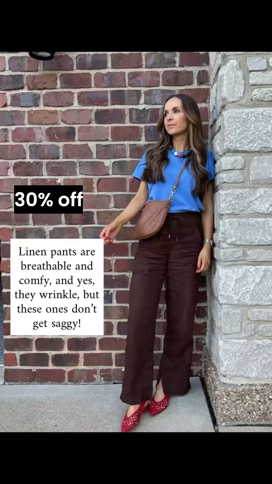 My favorite linen pants can also be worn into the fall and they are now 30% off!

#LTKootd #LTKSaleAlert