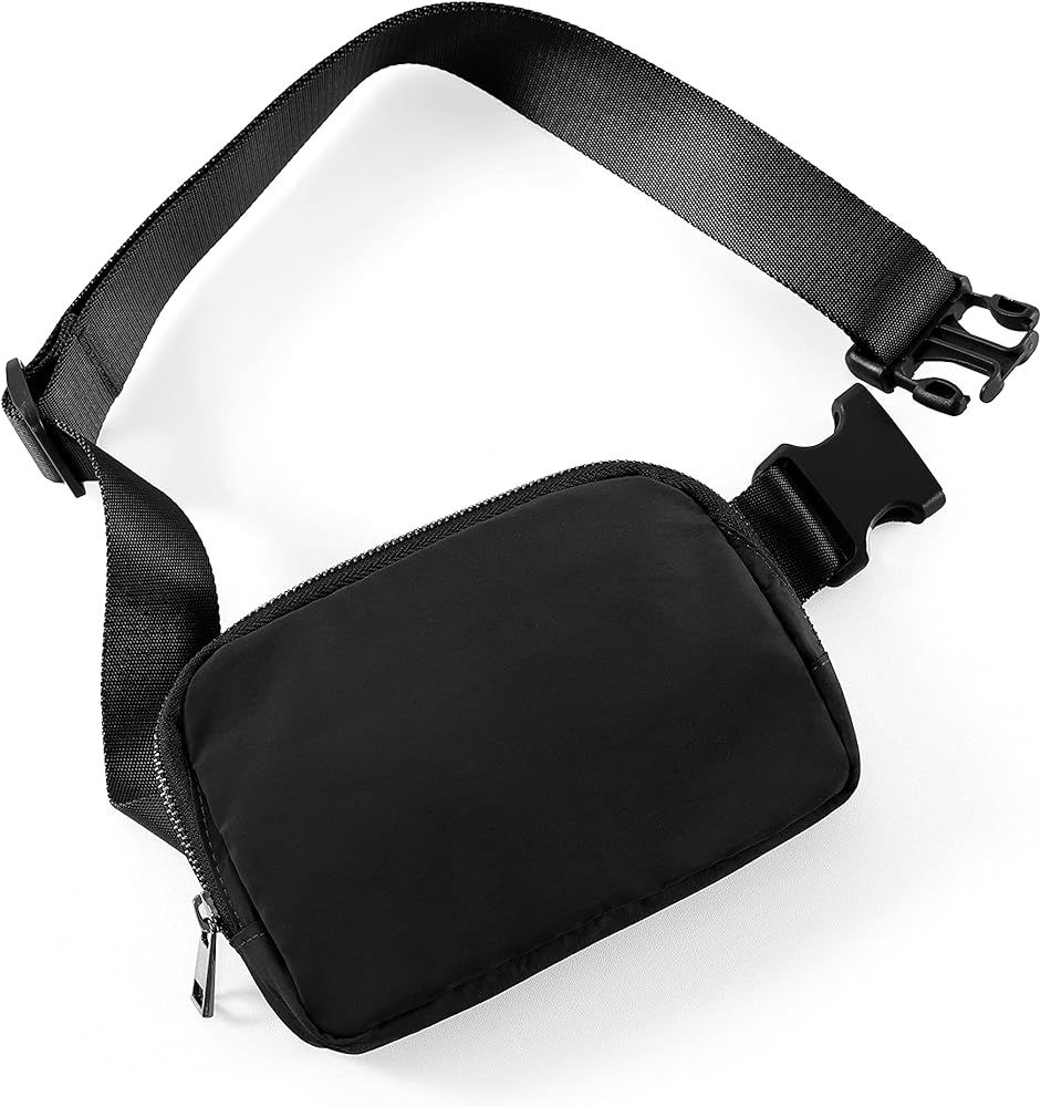 Amazon.com | ODODOS Unisex Mini Belt Bag with Adjustable Strap Small Waist Pouch for Travel Worko... | Amazon (US)