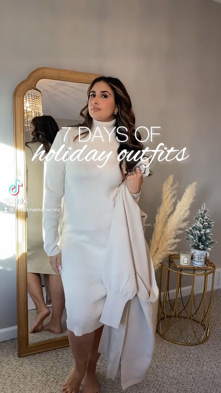 Day 3: a little winter white moment 🤍❄️☃️ this fit is honestly so comfortable but can easily be dressed up; perfect for any holiday party! Also, both pieces are currently 50% off! @express Link in bio. 

#expressoutfit #holidaypartyootd #buffaloblogger #winterwhiteoutfit #casualholidaylooks #comfyholidaylooks  #7daysofholidaylooks #7daychallenge #buffaloblogger #ootdinspiration #holidaylookinspo 

#LTKHoliday #LTKfit #LTKsalealert