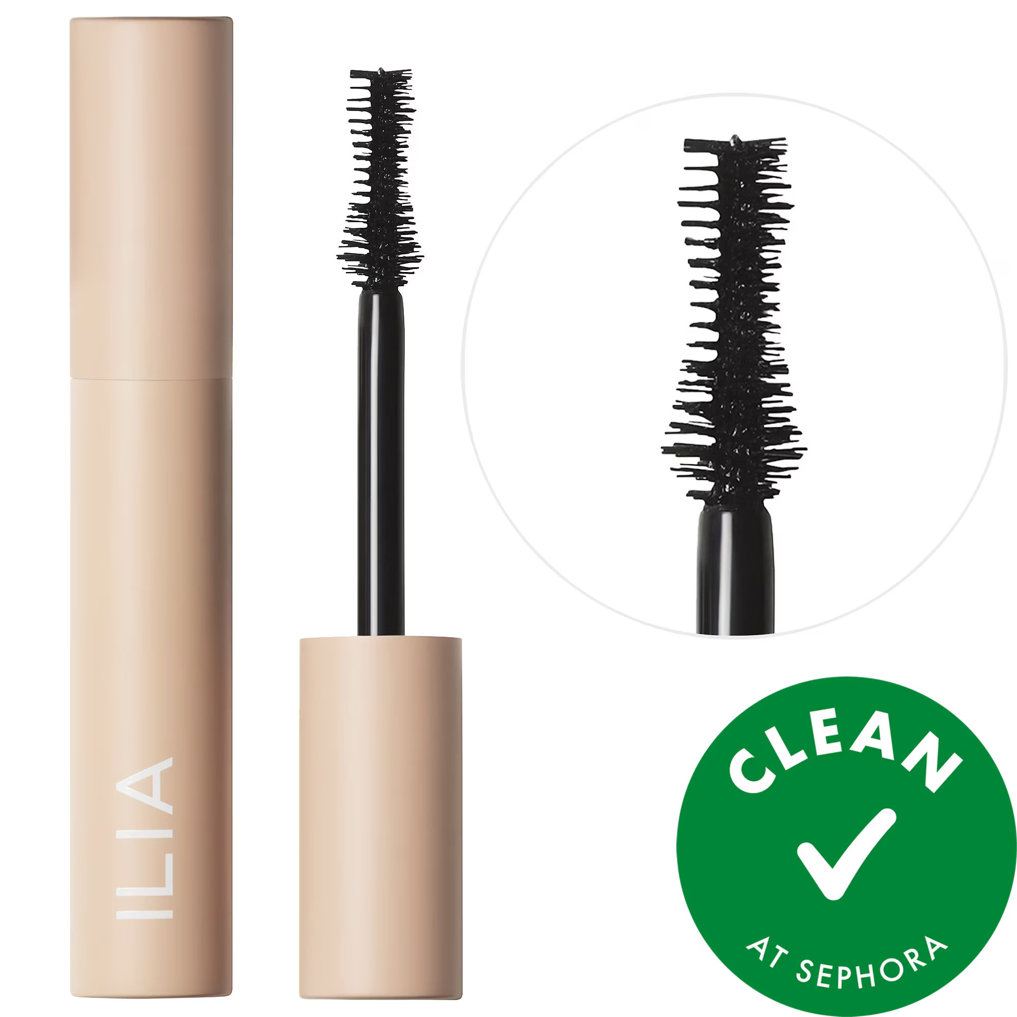 ILIA Fullest Volumizing Mascara Classic Black 0.32 fl oz / 9.5 ml | Sephora (US)