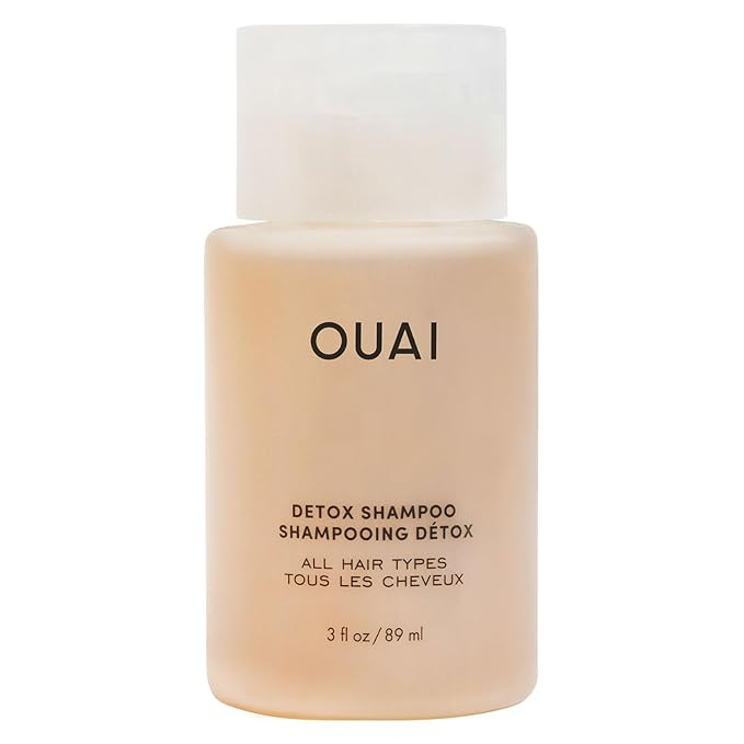 OUAI Detox Shampoo Travel Size - Clarifying Shampoo for Build Up, Dirt, Oil, Product and Hard Wat... | Amazon (US)