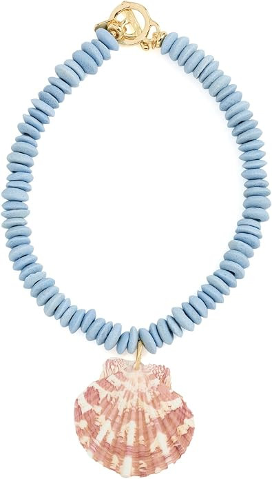 Women's Carolina Blue Shell Necklace | Amazon (US)