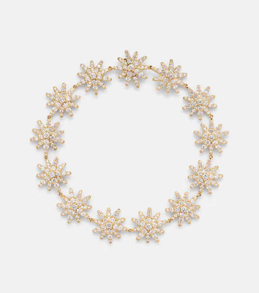 David Yurman Starburst 18kt gold tennis bracelet with diamonds | Mytheresa (US/CA)