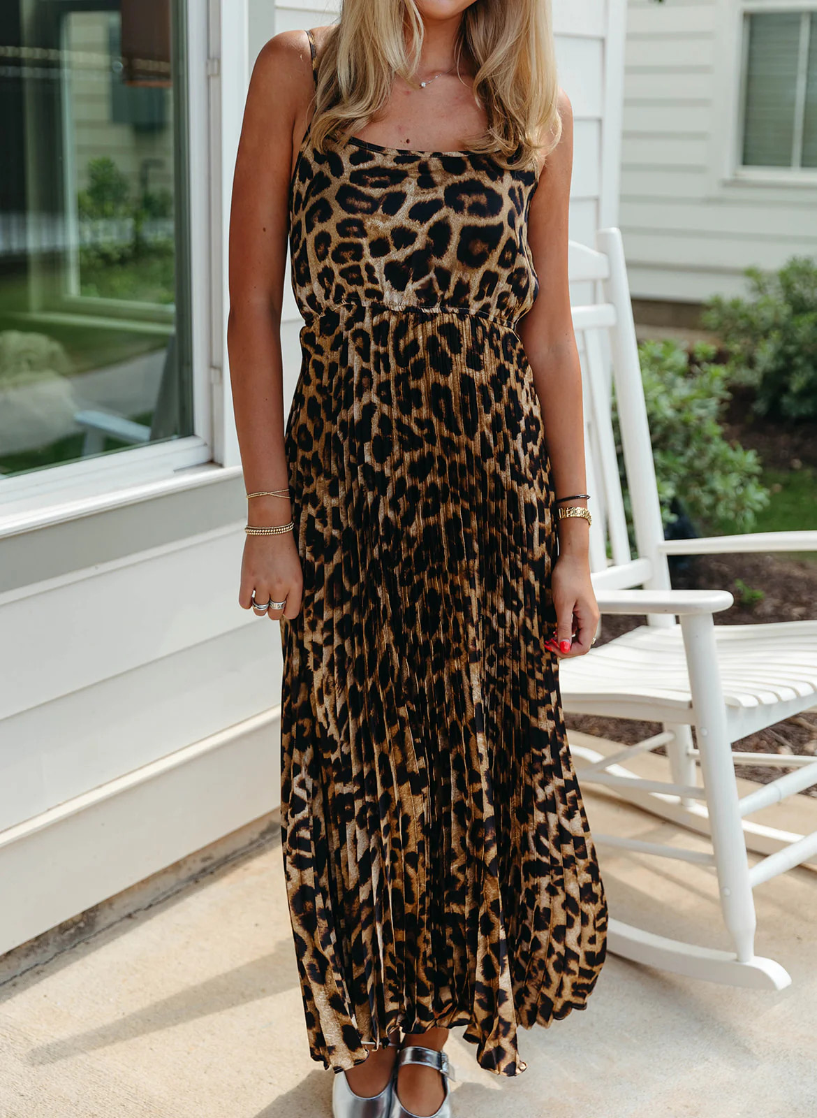 Tru Midi Dress - Leopard | Triple Threads