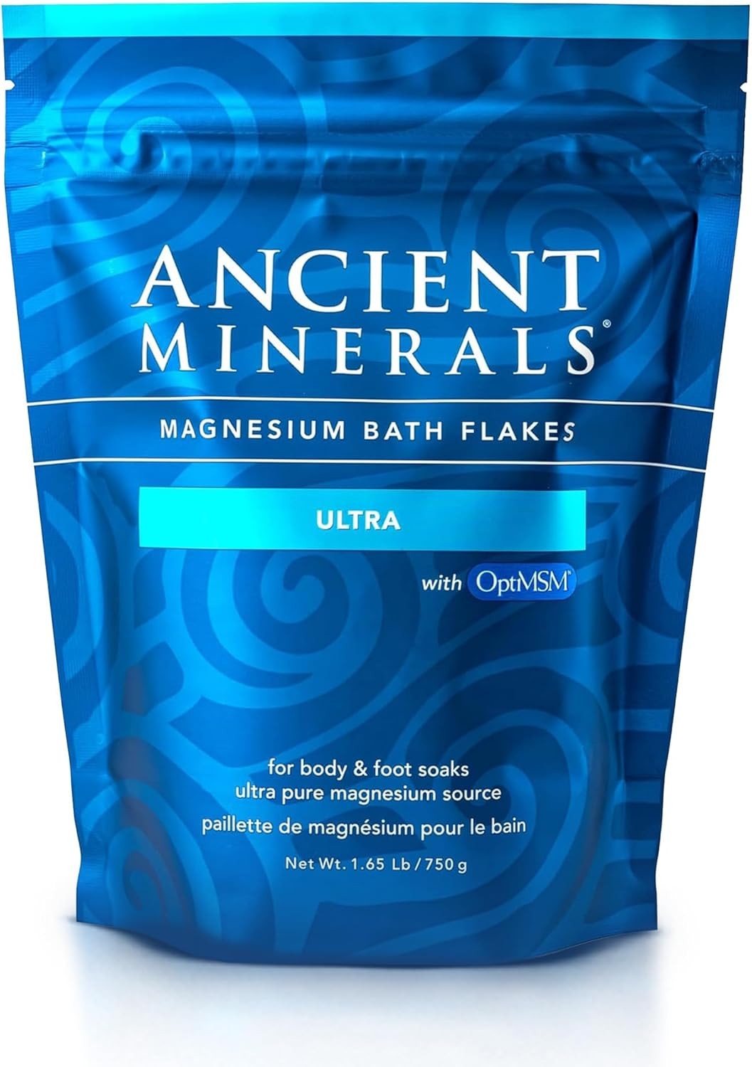 Ancient Minerals Magnesium Bath Flakes Ultra with OptiMSM – Pure Zechstein Magnesium Chloride a... | Amazon (US)