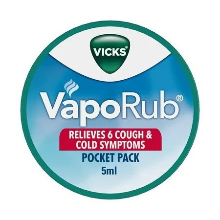 Vicks Vaporub Mini 5ml [Pack of 12]- | Walmart (US)