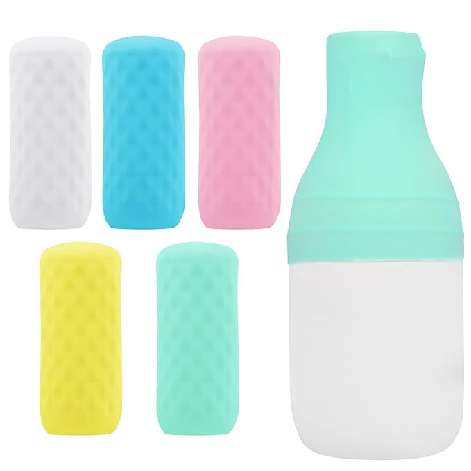 5 Pack Travel Essentials Accessories Silicone Bottle Covers, Cruise Essentials, Beach Vacation Es... | Amazon (US)
