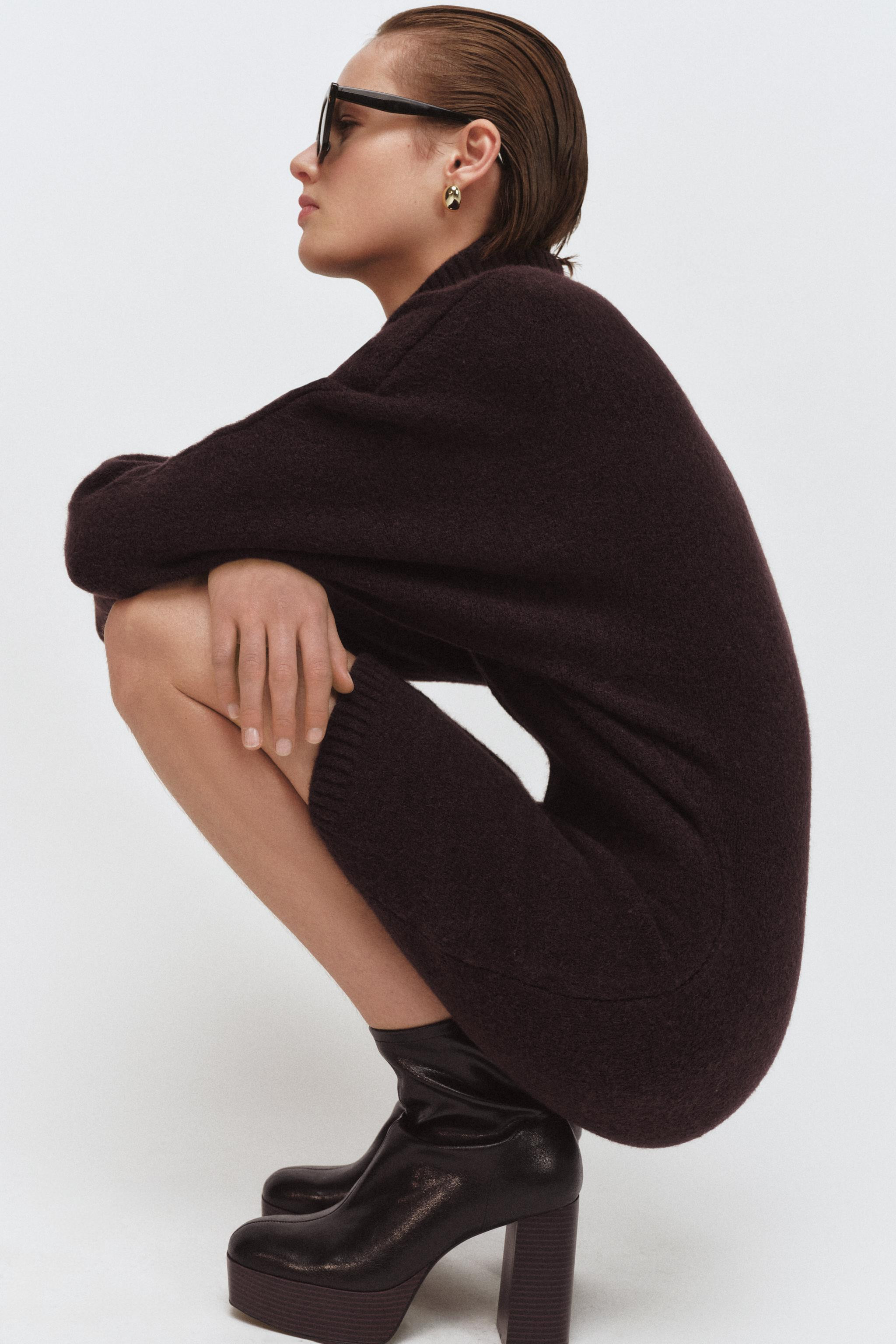 SOFT KNIT SHORT DRESS | Zara US