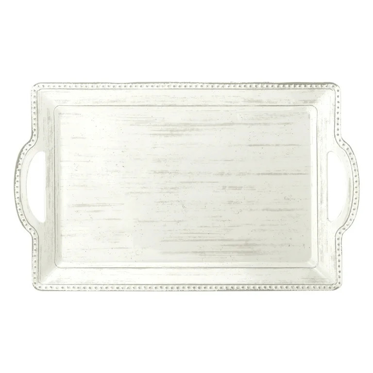 Zak Designs French Country House Melamine Serving Tray, Durable and BPA Free 21 inches, Lavage Oy... | Walmart (US)
